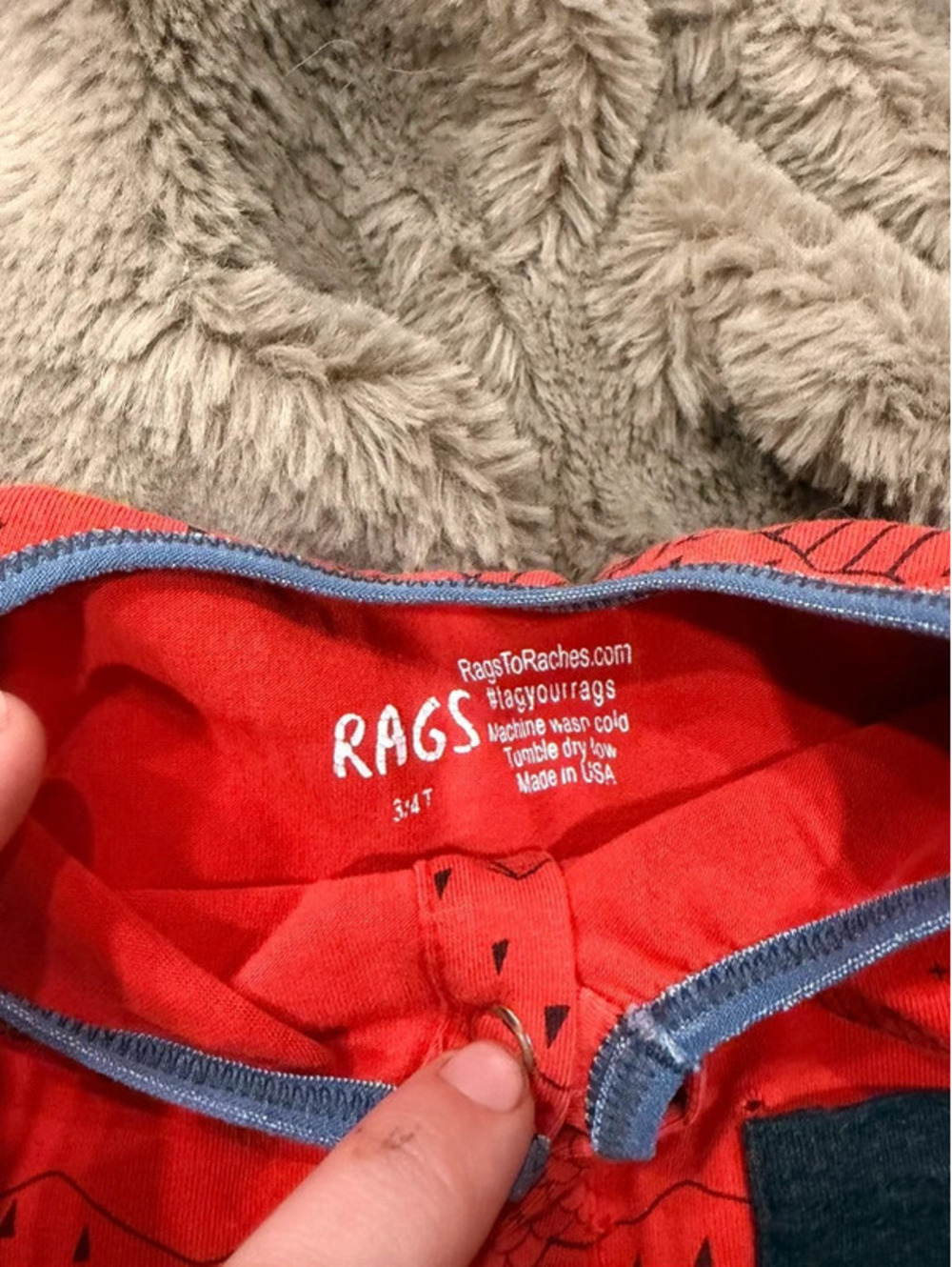 Rags mountain romper 3/4T - Picture 3 of 4